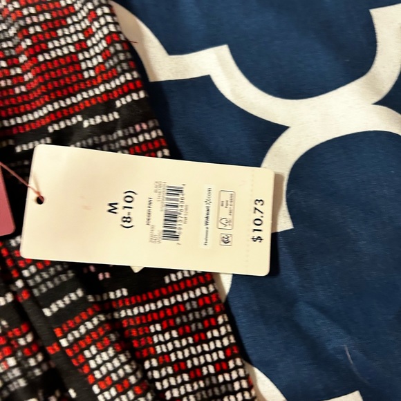 NWT Micro-fleece Snowflake pajama pants medium - Picture 3 of 5